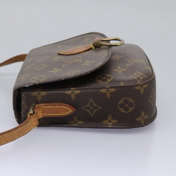 LOUIS VUITTON Monogram Saint Cloud MM Shoulder Bag M51243 LV Auth 119805 - Picture 4 of 16